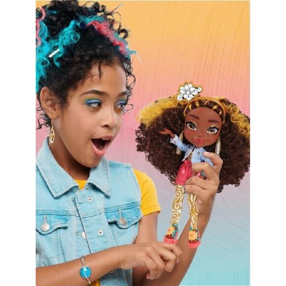 New, Art Squad Vannah 10-inch Doll & DIY Craft Kit - Ages 5+ Creative Fun - Picture 2 of 6